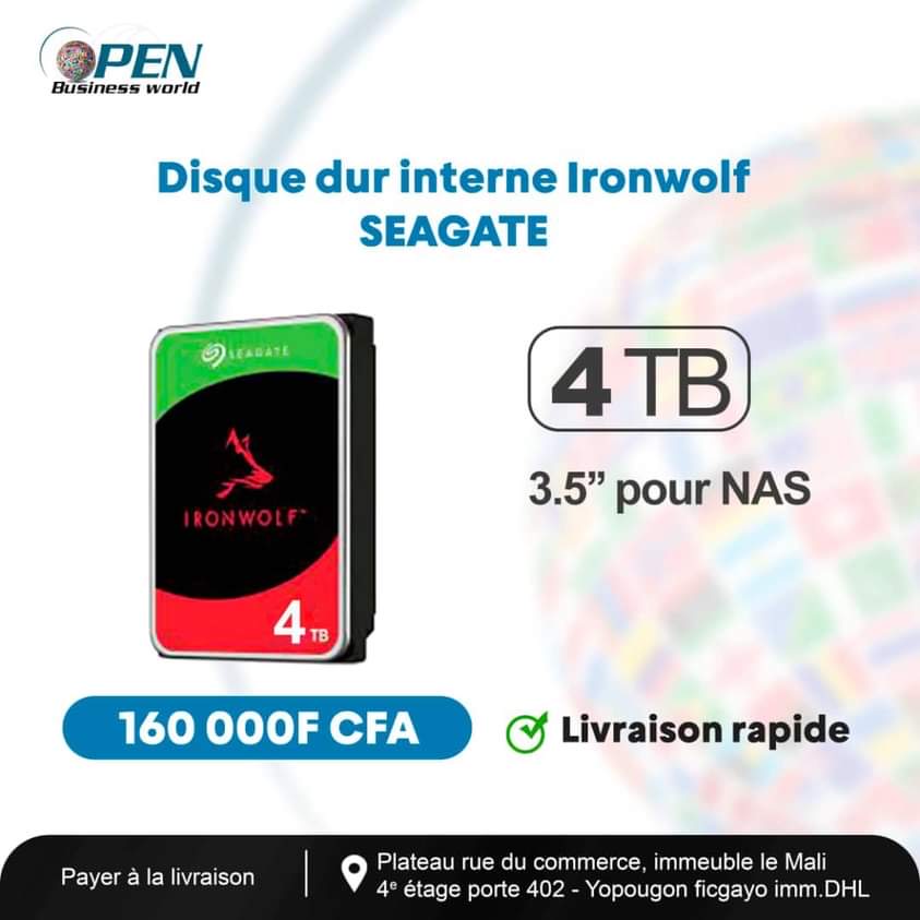 Disque dur externe ironwolf seagate